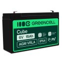 Green Cell® AGM 6V 15Ah VRLA batterij Accu voedingsaccu speelgoed voor kinderen Alarmsystemen