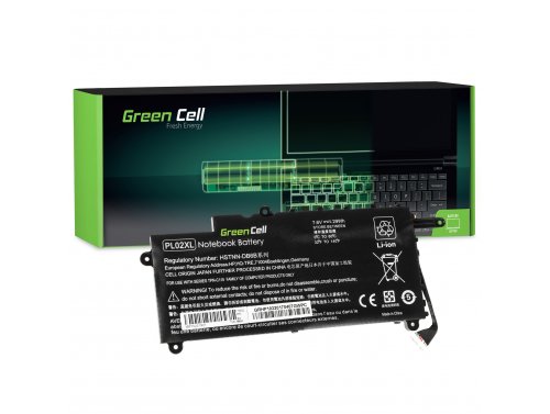 Green Cell Batterij PL02XL 751875-001 751681-421 HSTNN-DB6B HSTNN-LB6B voor HP Pavilion x360 11-N 11-N000 HP x360 310 G1