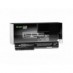 Batterij voor HP HDX X18 Laptop 5200 mAh 14.4V / 14.8V Li-Ion- Green Cell