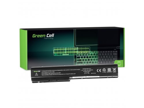 Batterij voor HP Pavilion dv8t-1200 Laptop 4400 mAh 14.4V / 14.8V Li-Ion- Green Cell