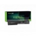 Batterij voor HP HDX18T Laptop 4400 mAh 14.4V / 14.8V Li-Ion- Green Cell
