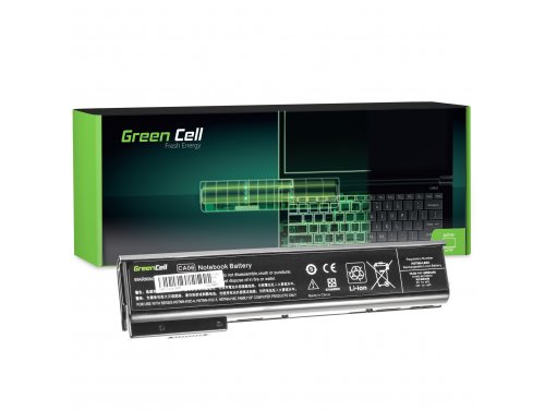 Batterij voor HP ProBook 650 Laptop 4400 mAh 10.8V / 11.1V Li-Ion- Green Cell
