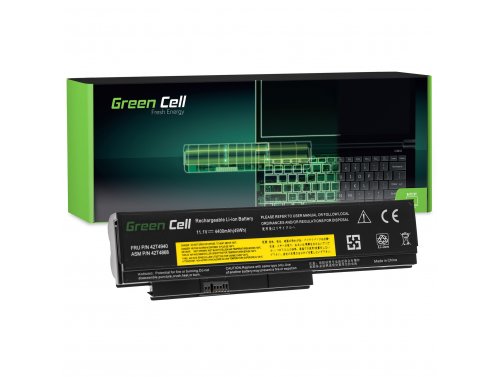 Green Cell Batterij 42T4861 42T4862 42T4865 42T4866 42T4940 voor Lenovo ThinkPad X220 X220i X220s
