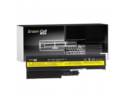Green Cell PRO Laptop Accu 92P1138 92P1139 42T4504 42T4513 voor Lenovo ThinkPad R60 R60e R61 R61e R61i R500 SL500 T60 T61 T500