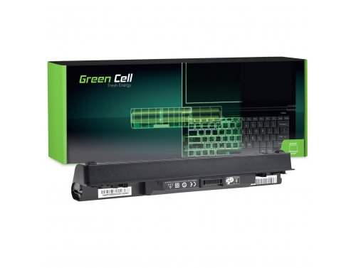 Batterij voor Dell Inspiron P07E001 Laptop 6600 mAh 11.1V / 10.8V Li-Ion- Green Cell