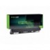Batterij voor Dell Inspiron P08F001 Laptop 6600 mAh 11.1V / 10.8V Li-Ion- Green Cell