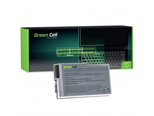 Green Cell Batterij C1295 C2451 BAT1194 voor Dell Latitude D500 D510 D520 D600 D610
