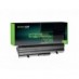 Batterij voor Asus Eee PC 1005HA-PU1X-BK Laptop 6600 mAh 10.8V / 11.1V Li-Ion- Green Cell