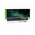 Batterij voor Asus Eee PC 1005PE-MU27-BK Laptop 4400 mAh 10.8V / 11.1V Li-Ion- Green Cell
