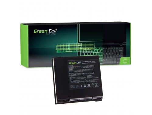 Batterij voor Asus G74 Laptop 4400 mAh 14.4V / 14.8V Li-Ion- Green Cell