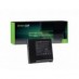 Batterij voor Asus G74SX-XT1 Laptop 4400 mAh 14.4V / 14.8V Li-Ion- Green Cell