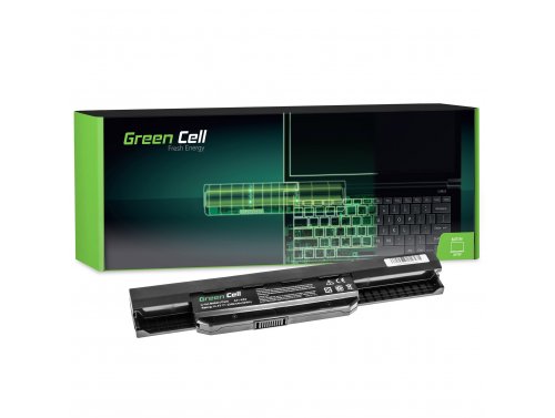 Green Cell Batterij A41-K53 voor Asus K54 K54C X54 X54C X54F X54H X54HB X54HR X54HY X54L X54X X54XB