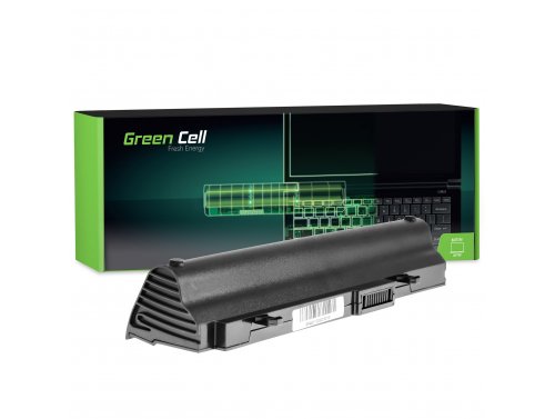 Batterij voor Asus Eee PC 1215N-PU17-BK Laptop 6600 mAh 10.8V / 11.1V Li-Ion- Green Cell