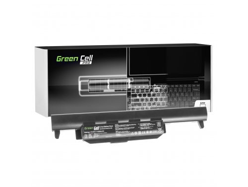 Green Cell PRO Batterij A32-K55 voor Asus R500 R500V R500VD R500VJ R700 R700V K55A K55V K55VD K55VJ K55VM X55A X55U X75V X75VB