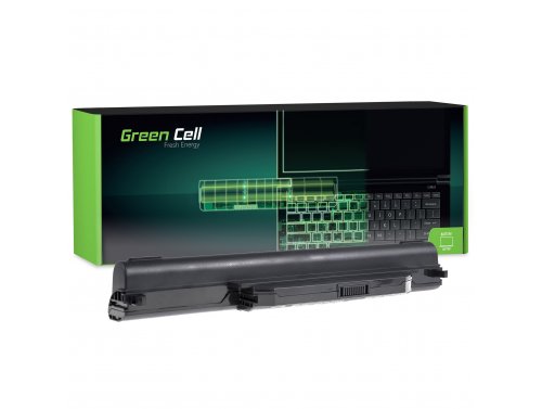 Green Cell Batterij A32-K55 A33-K55 voor Asus R500 R500V R500VD R500VJ R700 R700V K55V K55VD K55VJ K55VM X55A X55U X75V X75VB