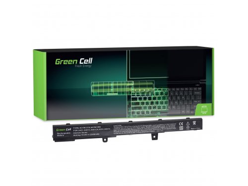 Green Cell Batterij A41N1308 voor Asus X551 X551C X551CA X551M X551MA X551MAV R512 R512C F551 F551C F551CA F551M F551MA