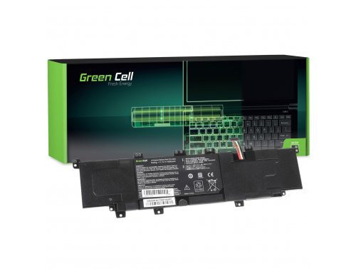 Batterij voor Asus VivoBook S400C Laptop 3500 mAh 11.1V / 10.8V Li-Polymer- Green Cell