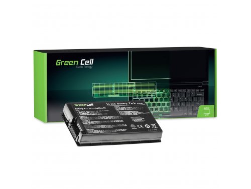 Green Cell Laptop Accu A32-F80 A32-F80A voor Asus F50 F50SL F50Q F50Z F80 F80H F80L F80S F81 N60 X60 X61 X61G X61S X61Z X61SL