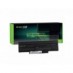 Batterij voor Asus Z53M Laptop 6600 mAh 11.1V / 10.8V Li-Ion- Green Cell