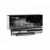 Green Cell PRO Batterij FPCBP250 FMVNBP189 voor Fujitsu LifeBook A512 A530 A531 AH530 AH531 LH520 LH530 PH50