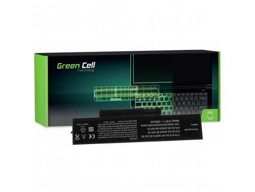 Batterij voor Fujitsu Esprimo Mobile V6515 Laptop 2200 mAh 14.8V / 14.4V Li-Ion- Green Cell