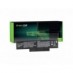 Batterij voor Fujitsu Esprimo Mobile V6555 Laptop 4400 mAh 10.8V / 11.1V Li-Ion- Green Cell