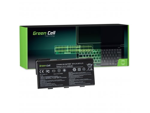 Green Cell Batterij BTY-L74 BTY-L75 voor MSI CR500 CR600 CR610 CR620 CR630 CR700 CR720 CX500 CX600 CX610 CX620 CX700