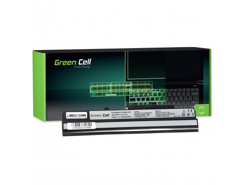 Batterij voor MSI Wind U150 Laptop 4400 mAh 11.1V / 10.8V Li-Ion- Green Cell