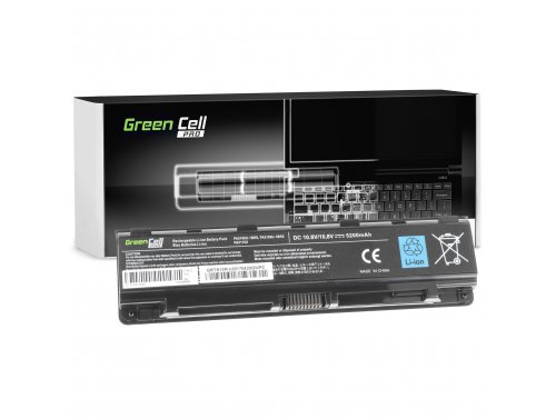 Green Cell PRO Batterij PA5109U-1BRS PABAS272 voor Toshiba Satellite C50 C50D C55 C55-A C55-A-1H9 C55D C70 C75 C75D L70 S70 S75