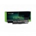Batterij voor Toshiba Satellite L500D-00F Laptop 6600 mAh 10.8V / 11.1V Li-Ion- Green Cell