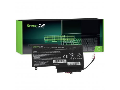 Green Cell Batterij PA5107U-1BRS voor Toshiba Satellite L50-A L50-A-19N L50-A-1EK L50-A-1F8 L50D-A P50-A P50-A-13C L50t-A S50-A
