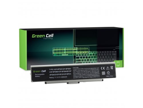 Green Cell Laptop Accu VGP-BPS9B VGP-BPS9 VGP-BPS9S voor Sony Vaio VGN-NR VGN-AR570 CTO VGN-AR670 CTO VGN-AR770 CTO