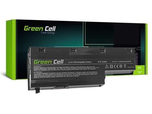 Green Cell Laptop Accu BTP-D4BM BTP-D5BM 40029778 voor Medion Akoya E7211 E7212 E7214 E7216 P7611 P7612 P7614 P7618