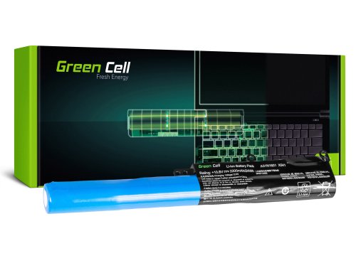 Green Cell Batterij A31N1601 voor Asus R541N R541NA R541S R541U R541UA R541UJ Vivobook Max F541N F541U X541N X541NA X541S X541U