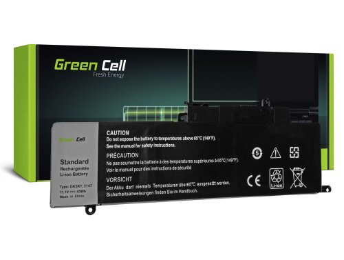 Green Cell Batterij GK5KY voor Dell Inspiron 11 3147 3148 3152 3153 3157 3158 13 7347 7348 7352 7353 7359 15 7568