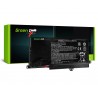 Batterij voor HP ENVY 14-k010la Laptop 3400 mAh 11.1V / 10.8V Li-Polymer- Green Cell