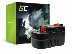 Green Cell ® Akku A14 HPB14 FSB14 für Werkzeug Black&Decker CP14K EPC14 EPC14CA HP142K XTC143 Firestorm FS1400 FS14PS PS142K