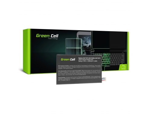 Batterij Green Cell EB-BT330FBU voor Samsung Galaxy Tab 4 8.0 T330 T331 T337 SM-T330 SM-T331 SM-T337