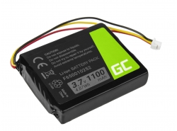 Batterij Green Cell F650010252 voor GPS TomTom NVT2B225 One Europe V2 V3 V5 One XL IQ Regional S4l Rider, Li-Ion 1100mAh 3.7V