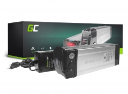 Green Cell ® Fietsaccu 48V 20.4Ah Li-Ion Silverfish Pedelec E-Bike Batterij met Lader