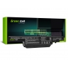Green Cell ® Laptop Akku W650BAT-6 voor Clevo W650 W650SC W650SF W650SH W650SJ W650SR W670 W670SJQ W670SZQ1