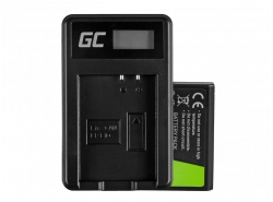 Green Cell ® Akku LP-E10 und Ladegerät LC-E10 für OS Rebel T3, T5, T6, Kiss X50, Kiss X70, EOS 1100D