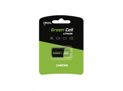 Green Cell CR123A Batterij Lithiumbatterij 3V 1400mAh