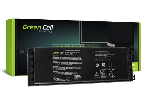 Green Cell Batterij B21N1329 voor Asus X553 X553M X553MA F553 F553M F553MA D453M D553M R413M R515M X453MA X503M X503MA