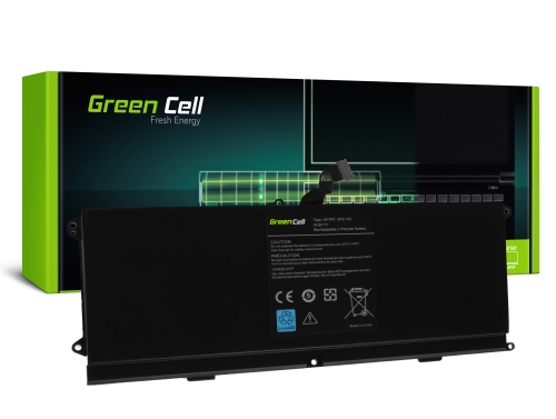 Green Cell Batterij 0HTR7 75WY2 NMV5C voor Dell XPS 15z L511z