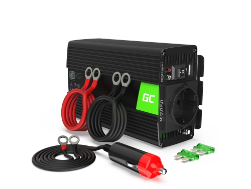Green Cell ® 500 W / 1000 W Spanningsomvormer Omvormer 12V tot 230 V Omvormer USB