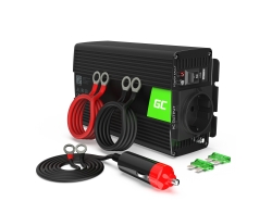 Green Cell® 500W/1000W Reiner Sinus Spannungswandler Wechselrichter 12V 230V Inverter