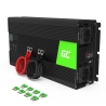 Green Cell ® 1500W / 3000W zuivere sinusomvormer omvormer 24V 230V omvormer