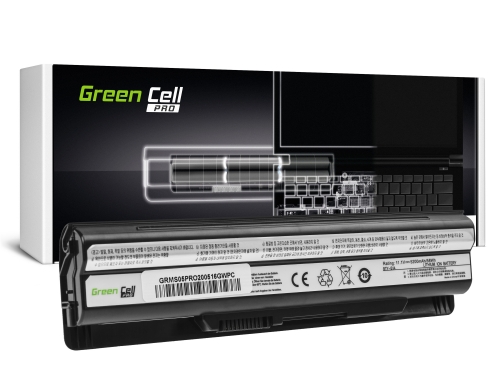 Batterij voor MSI FX600-i5447W7P Laptop 5200 mAh 11.1V / 10.8V Li-Ion- Green Cell