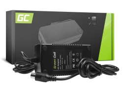 Green Cell ® Oplader voor elektrische fietsen, stekker: RCA, 54.6V, 1.8A